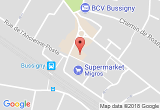 Plan de localisation de OPTIC 2000 Bussigny SA