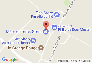 Plan de localisation de de Raemy Bruno