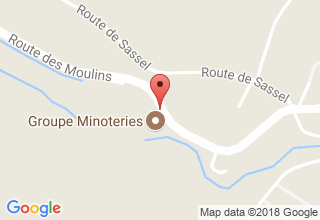 Plan de localisation de Groupe Minoteries SA