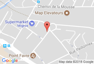 Plan de localisation de Vision Contact