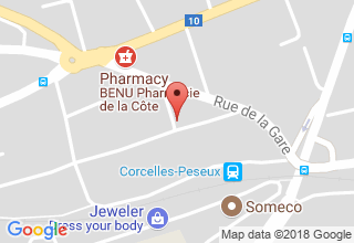 Plan de localisation de GEOgroupe SA