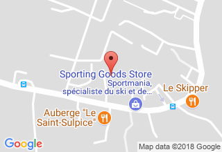 Plan de localisation de Badel Michel