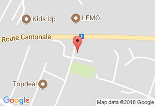 Plan de localisation de C.B.T. Concept Bois Technologie SA