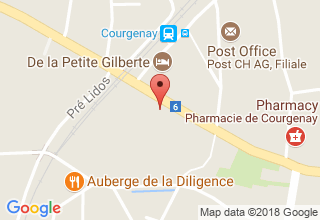 Plan de localisation de CvS énergies sàrl