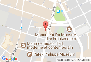 Plan de localisation de Vue des Bains Sàrl
