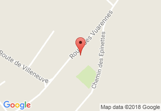 Plan de localisation de Pouly Ingénieurs Civils SA