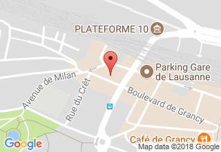 Plan de localisation de Duca A. entreprise de peinture SA