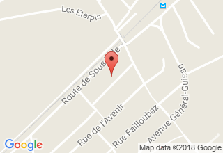Plan de localisation de Institut de beauté Paula