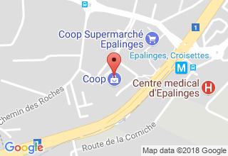 Plan de localisation de Suisse d'Analyse du Dopage