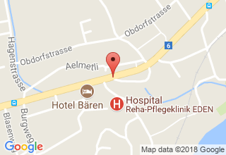 Plan de localisation de Röthlisberger Daniel