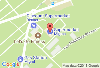 Plan de localisation de Migros Magasin MM