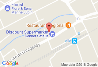 Plan de localisation de Satellite Denner