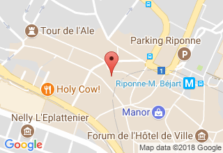 Plan de localisation de ERAM Chaussures (Suisse) SA