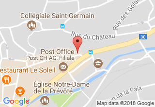Plan de localisation de Calame Optique