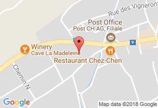Plan de localisation de Courvoisier-Valais