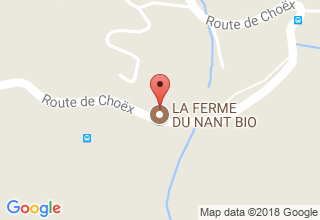 Plan de localisation de La Ferme du Nant