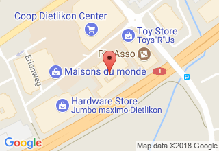 Plan de localisation de SportXX Dietlikon Greenhouse