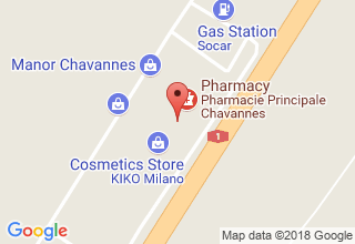 Plan de localisation de MANOR SA Chavannes-de-Bogis