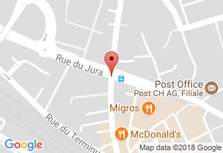 Plan de localisation de Briaux peinture SA