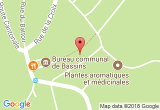 Plan de localisation de Chevalley Roland