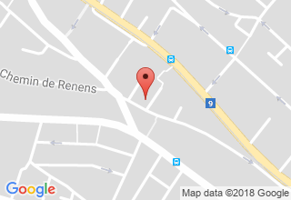 Plan de localisation de Garrido & Pereira Sàrl
