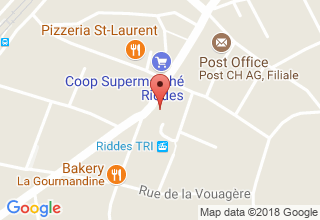 Plan de localisation de Réception
