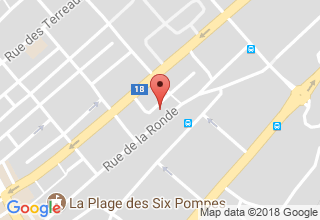 Plan de localisation de West Peinture Sàrl