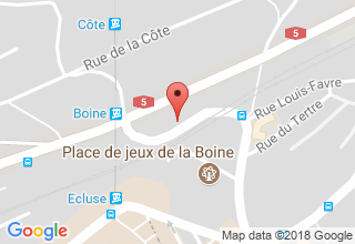Plan de localisation de Jacot Denis
