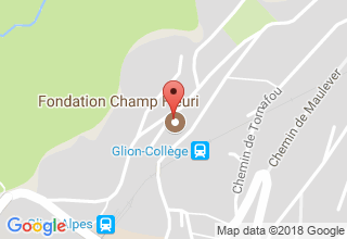 Plan de localisation de Fondation Champ-Fleuri
