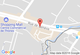 Plan de localisation de DCL Peinture-Rénovation Sàrl