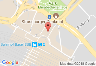 Plan de localisation de AAA dent AG Dr. Dr. Ulrich Thomas, Dr. Jacques Schultheiss, Dr. Julia Goebel, Dr. Christian Mall,