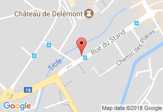 Plan de localisation de Capobianco Luigi Sàrl
