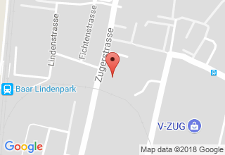 Plan de localisation de Dentalzentrum Zug AG