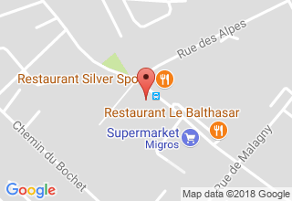 Plan de localisation de Optique de Mauverney Sàrl