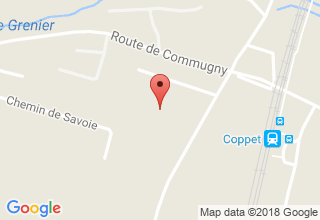 Plan de localisation de Michèle Martin Sàrl