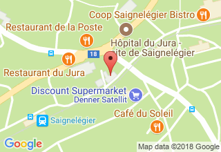 Plan de localisation de RS Zahnkliniken AG