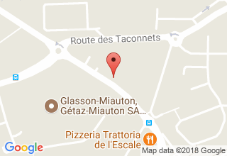Plan de localisation de Pinto Colour Sàrl