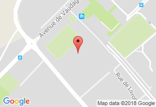 Plan de localisation de MF Peintures Sàrl