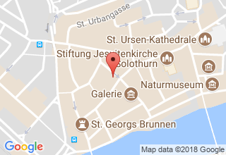 Plan de localisation de Stadt-Optik O. Mühlethaler GmbH