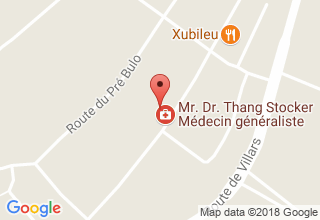 Plan de localisation de Stocker Thang