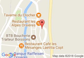 Plan de localisation de Darbellay Gilbert