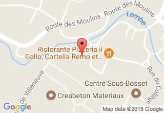 Plan de localisation de Arnold Pierre