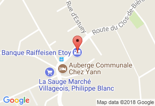 Plan de localisation de Delétra Yves (-Gillard)
