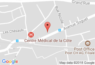 Plan de localisation de Cabinet de médecine générale