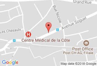 Plan de localisation de Cabinet Médecine générale