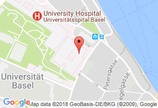 Plan de localisation de Beglinger Ch.