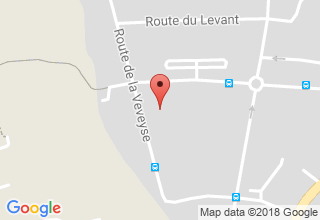 Plan de localisation de Porges Predrag