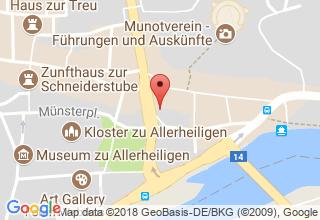 Plan de localisation de Begemann Esther (-Gutzwiller)