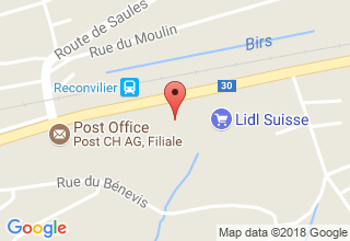 Plan de localisation de Hunsperger Boris