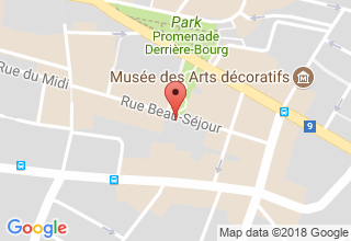 Plan de localisation de Séchaud Marc Charles